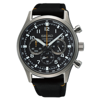 Seiko Sport Chronograph Nylon Strap Men's Watch