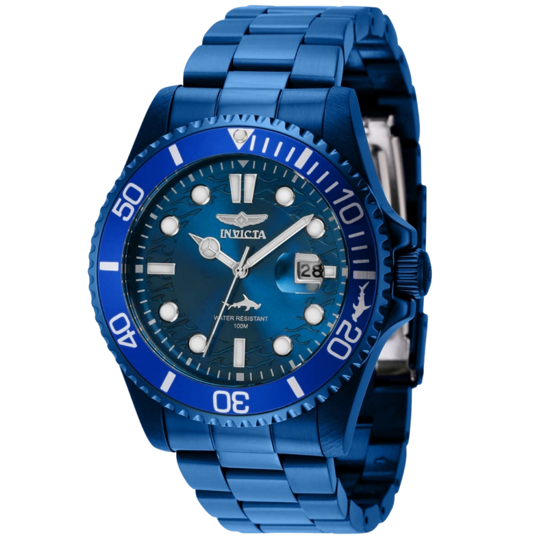 Invicta Pro Diver Blue Stainless Steel  Men's Watch