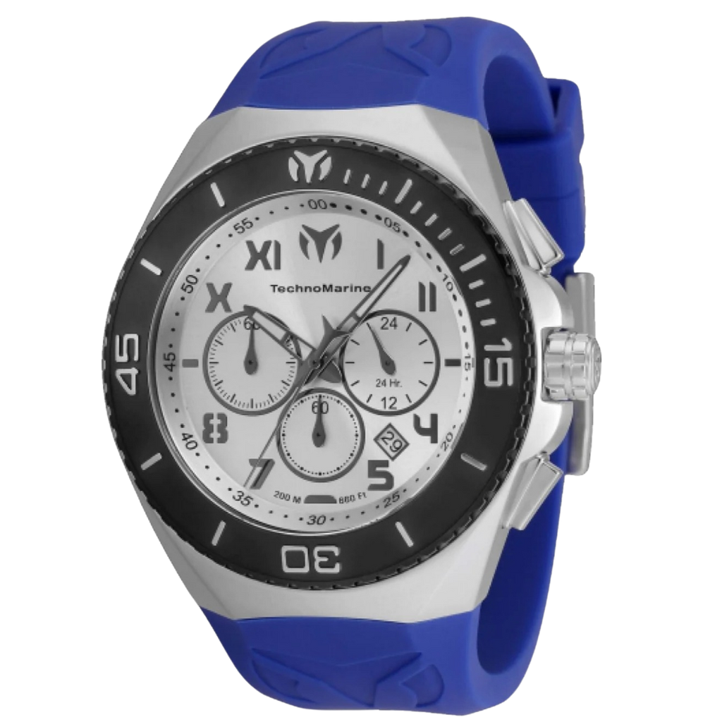 TechnoMarine Manta Blue Silicone Men's Watch