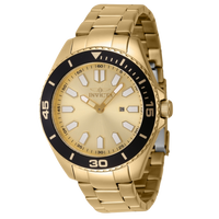 Invicta Pro Diver Black Dial Stainless Steel Men's Watch
