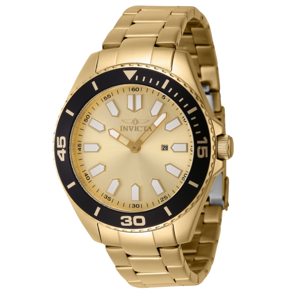 Invicta Pro Diver Black Dial Stainless Steel Men's Watch