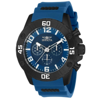 Invicta I-Force Blue Silicone Men's Watch