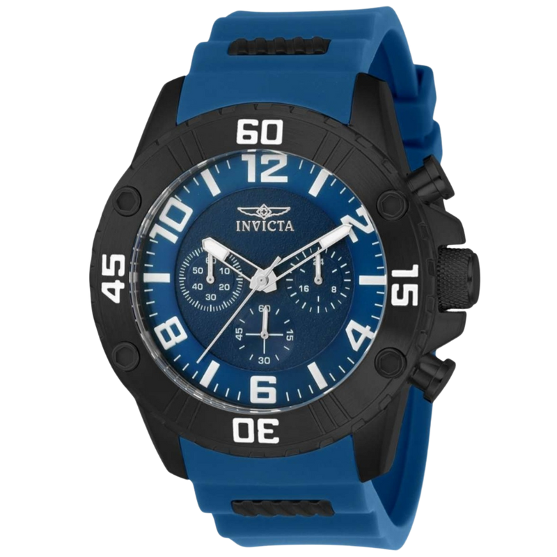 Invicta I-Force Blue Silicone Men's Watch