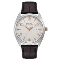 Bulova Classic Brown Leather Men's Watch