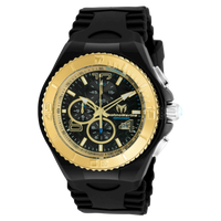 TechnoMarine UF6 Black Silicone Men's Watch