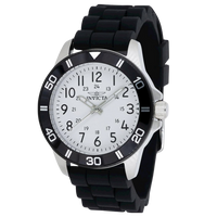 Invicta Pro Diver Black Silicone Women's Watch