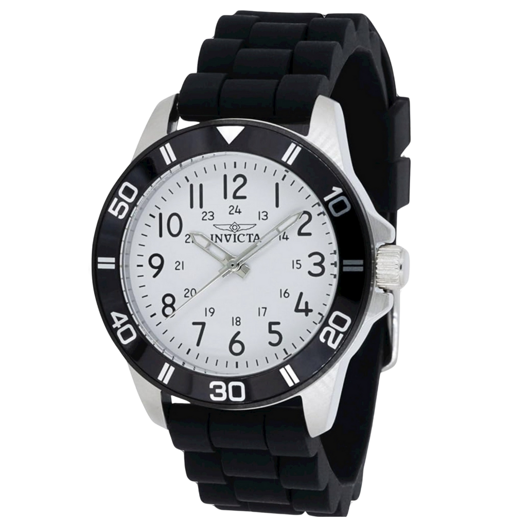 Invicta Pro Diver Black Silicone Women's Watch