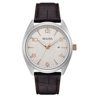 Bulova Classic Brown Leather Men's Watch