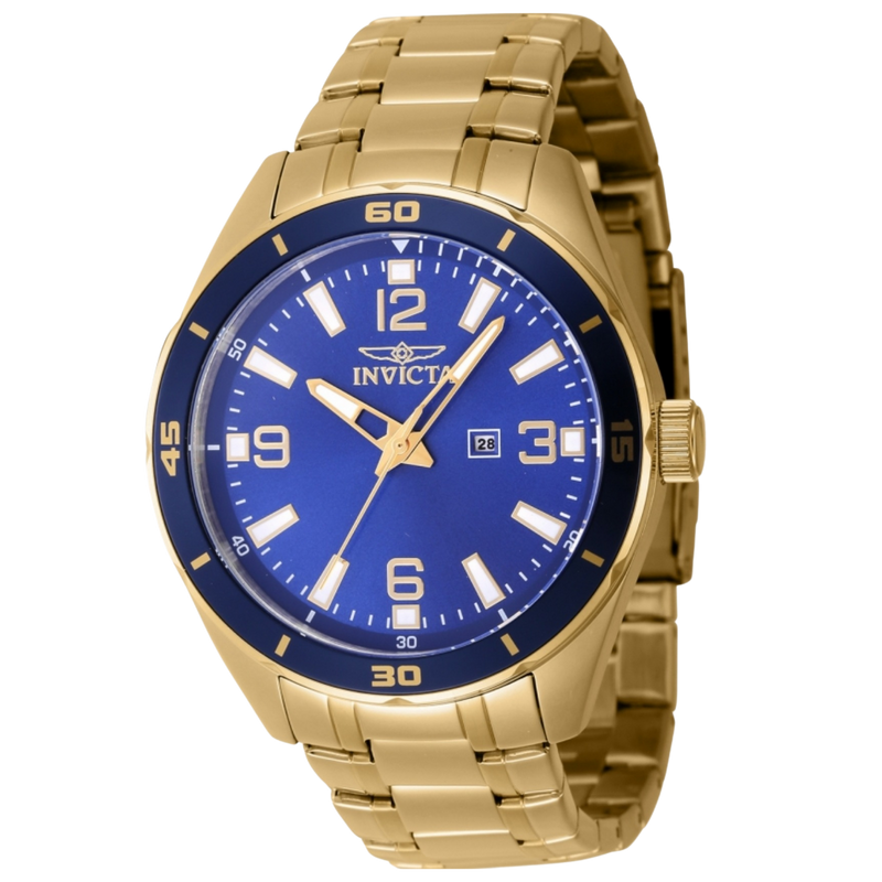 Invicta Pro Diver Blue Dial Stainless Steel Men's Watch