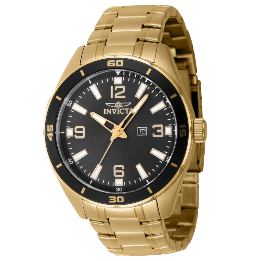 Invicta Pro Diver Black Dial Stainless Steel Men's Watch