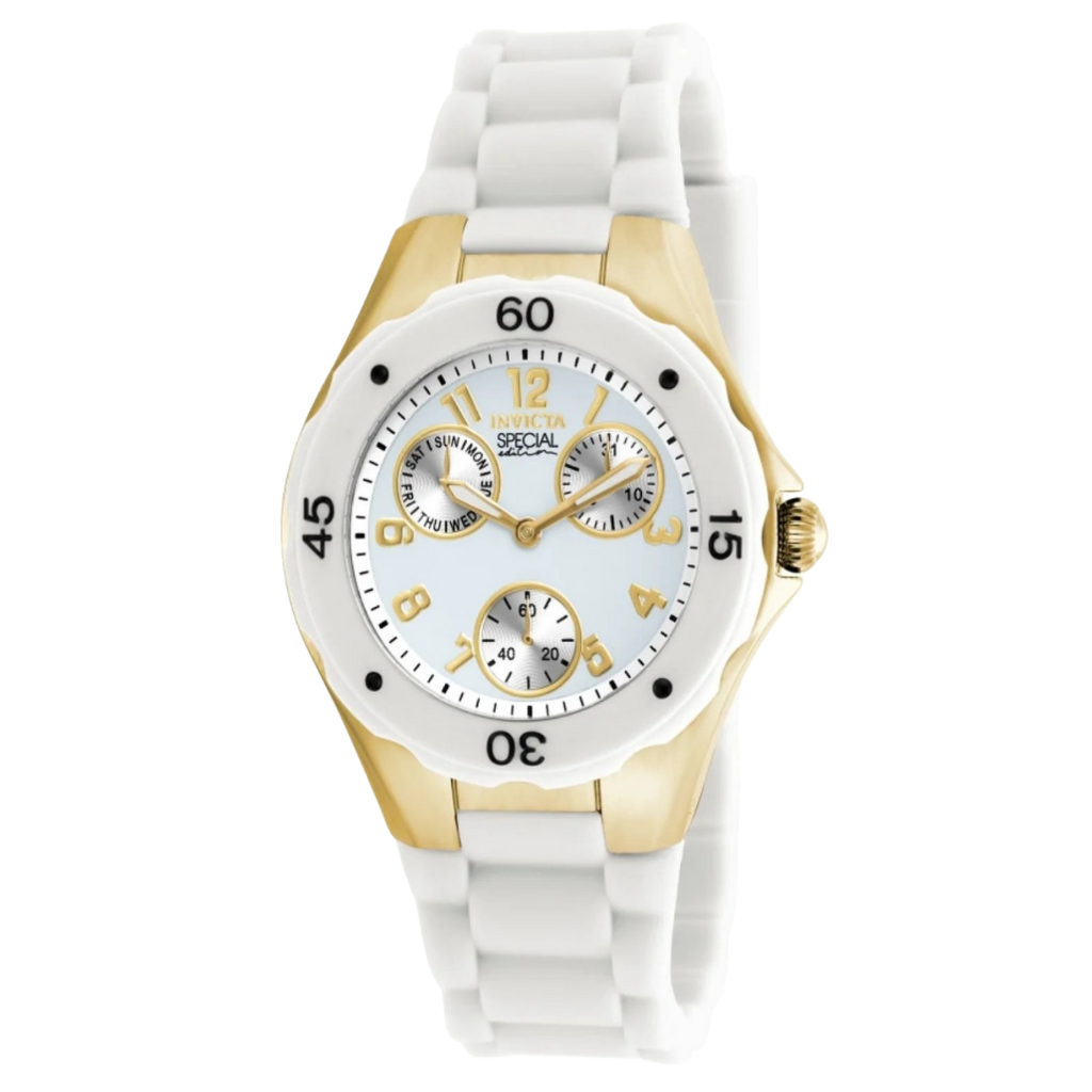 Invicta Angel White Silicone Women's Watch