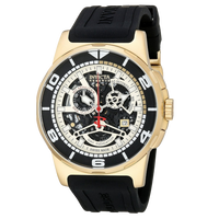 Invicta Reserve Black Silicone Men's Watch