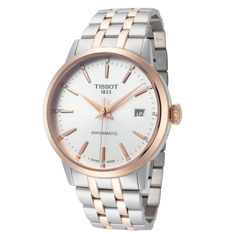 Tissot Dream automático en acero inoxidable de dos tonos