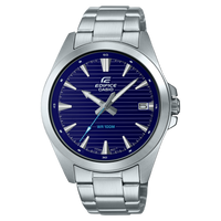 Casio Edifice Blue Dial Stainless Steel Men's Watch