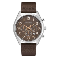 Bulova Classic Brown Leather Men's Watch