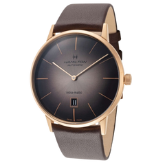 Hamilton Jazzmaster Automatic Brown Leather Men's Watch