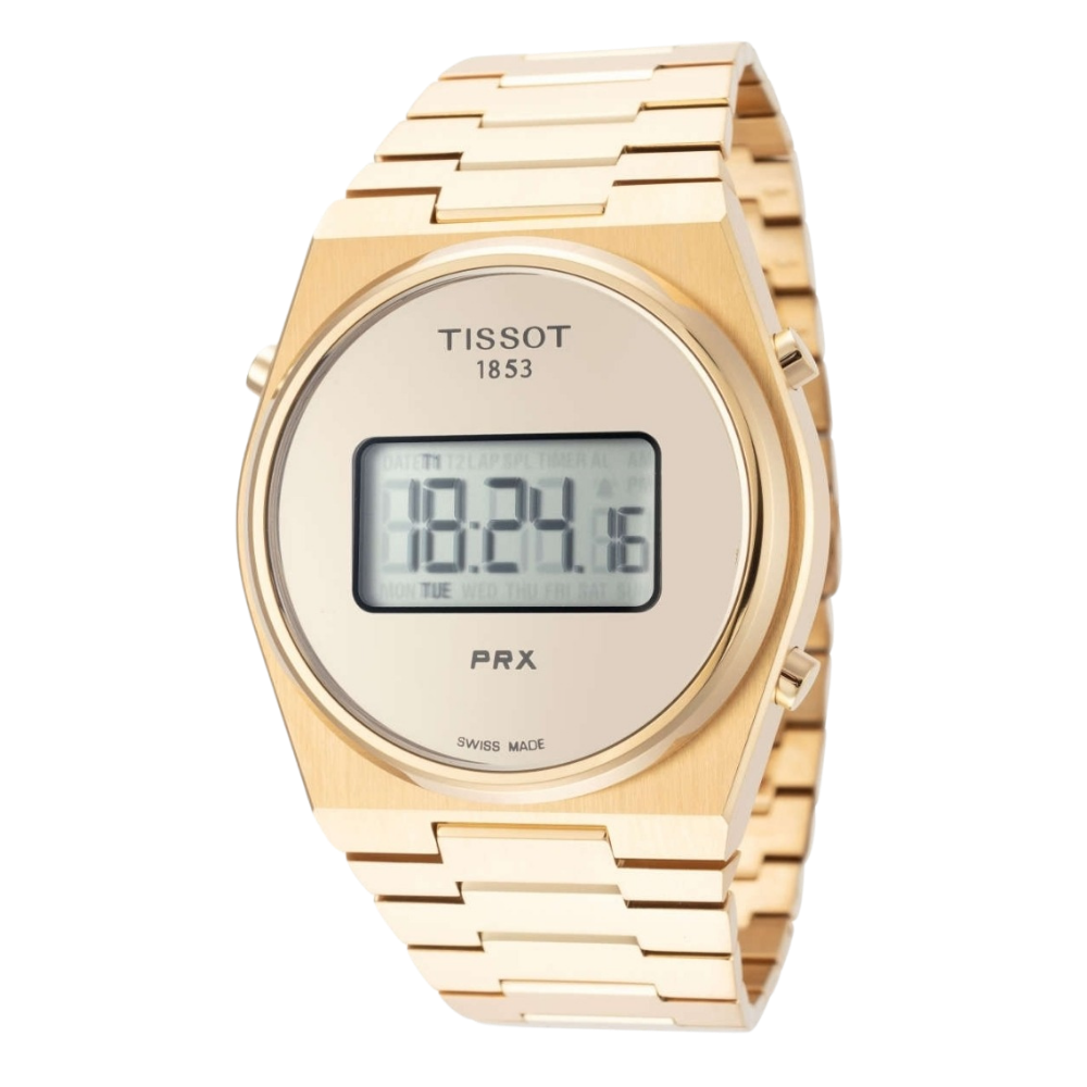 Tissot PRX Gold Tone Stainless Steel Men's Watch