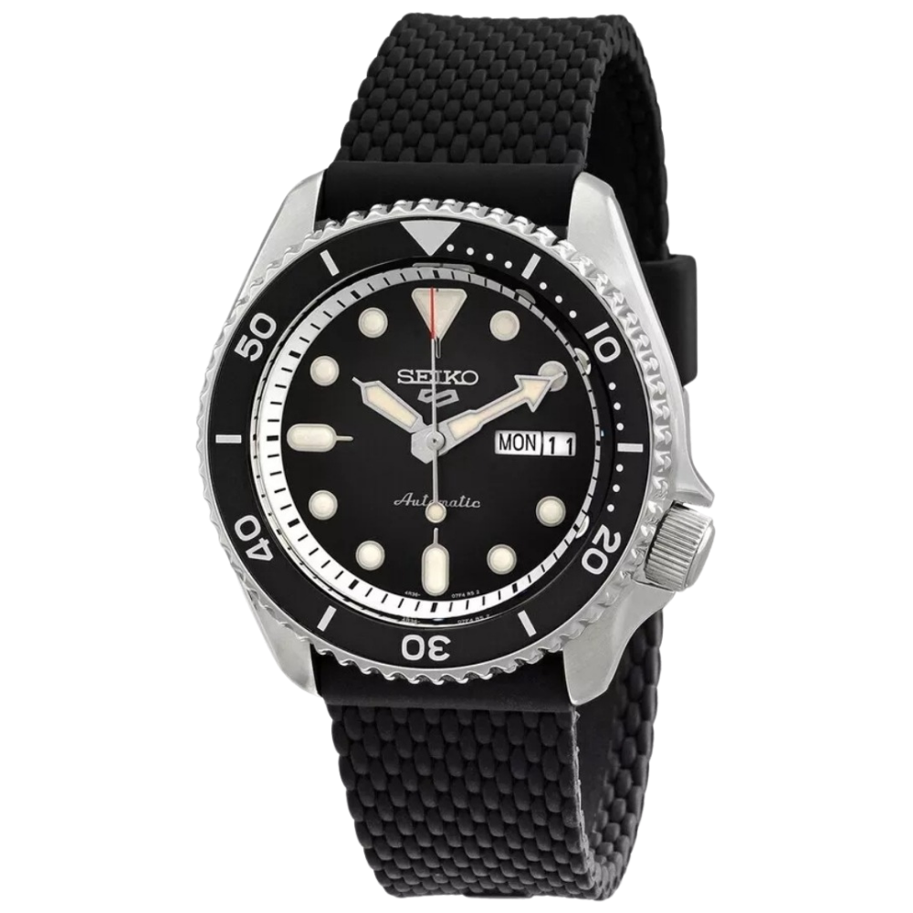 Seiko 5 Sports Automatic Black Dial Men's Watch