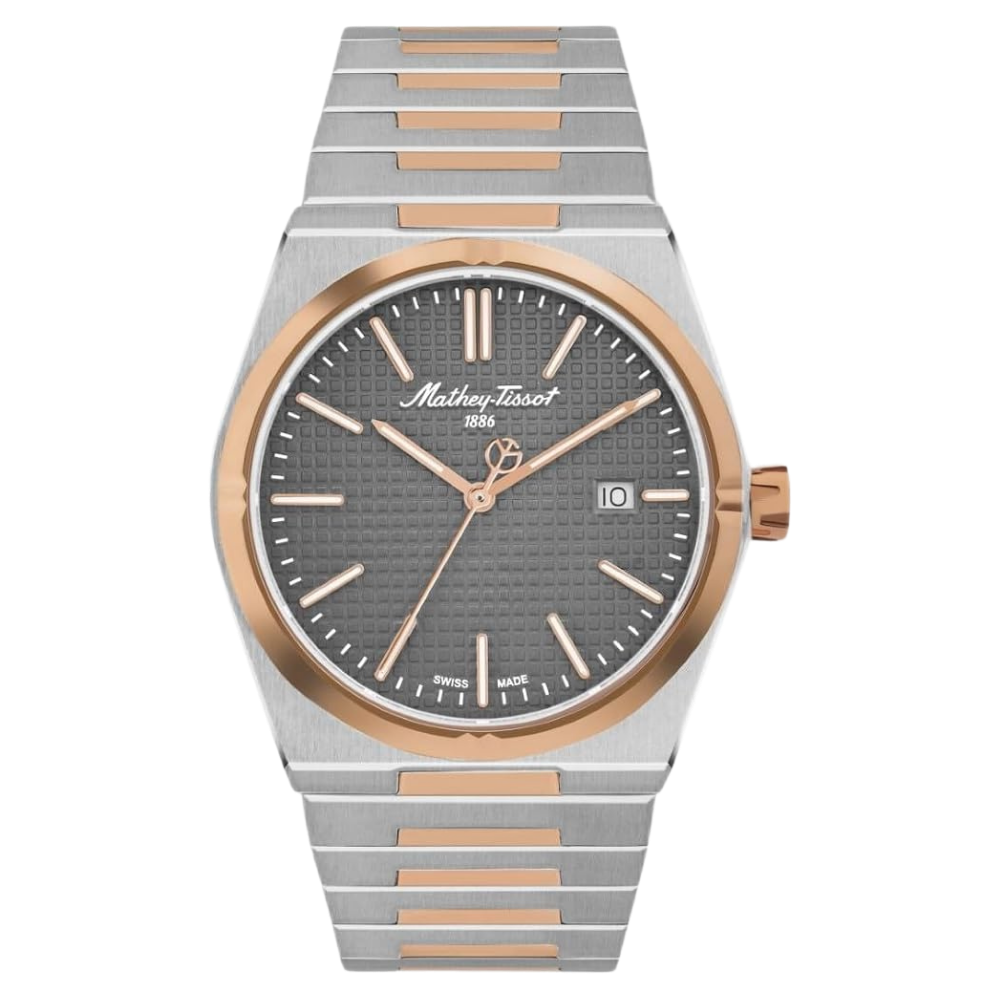 Mathey-Tissot Quartz Stainless Steel Men's Watch