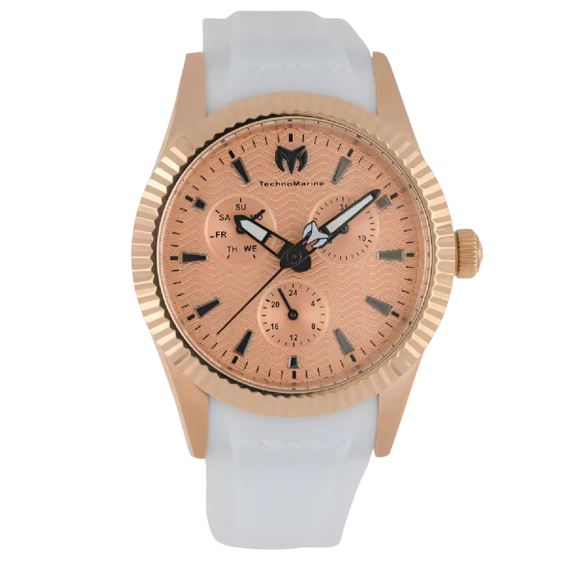 TechnoMarine Sea Dream White Silicone Women's Watch