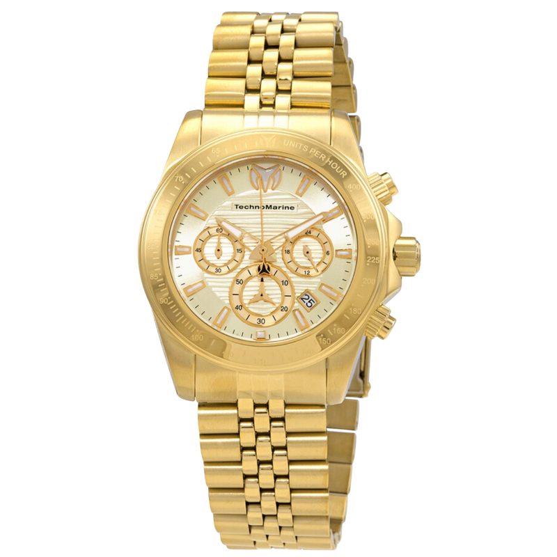 TechnoMarine Manta Gold Tone Stainless Steel Men's Watch
