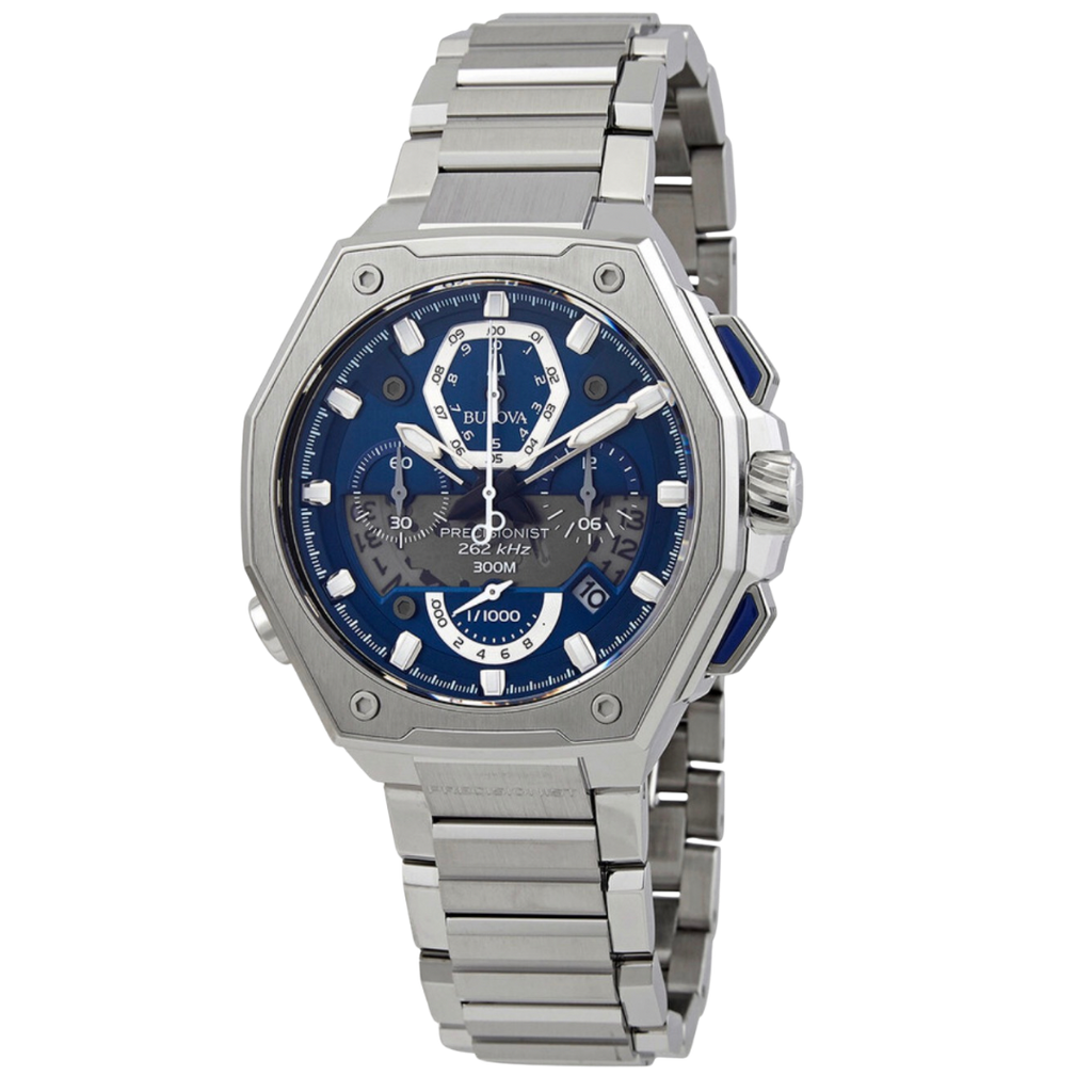 Bulova Precisionist Stainless Steel Men's Watch