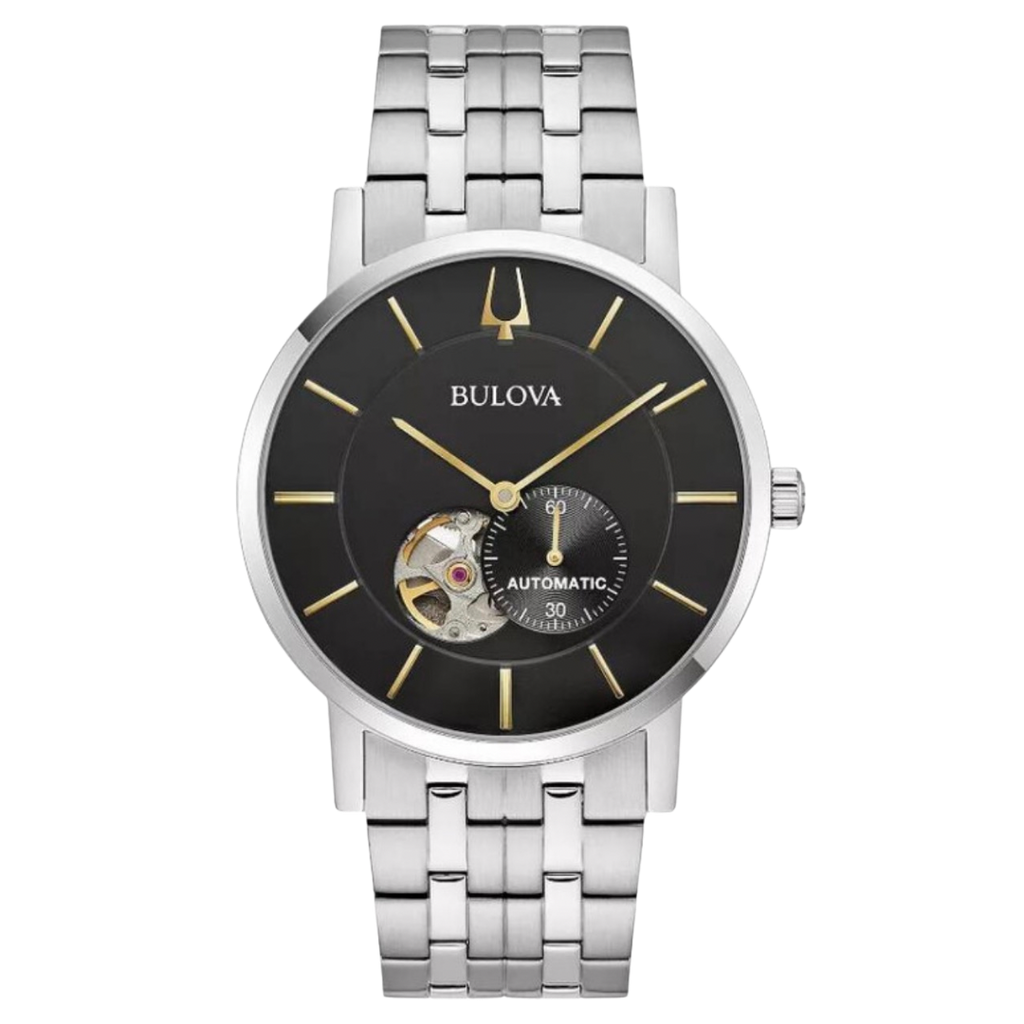 Bulova American Clipper automático en acero inoxidable