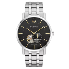 Bulova American Clipper automático en acero inoxidable