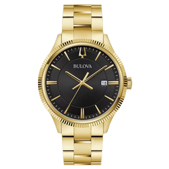Bulova Classic para caballero en acero inoxidable color dorado
