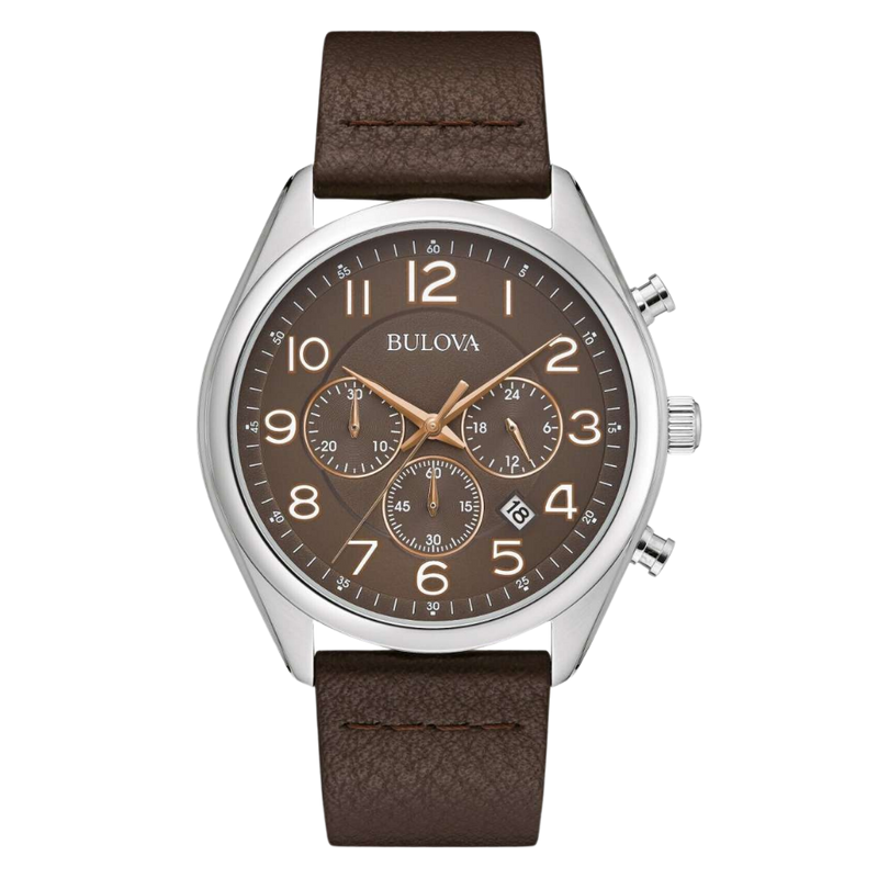 Bulova Classic para caballero con pulso de cuero