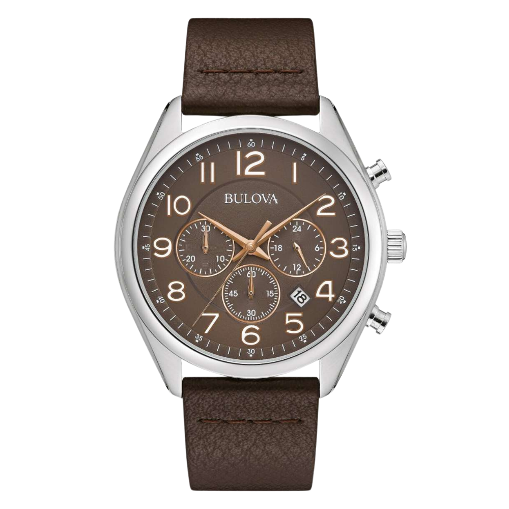 Bulova Classic para caballero con pulso de cuero