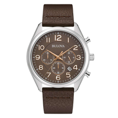 Bulova Classic para caballero con pulso de cuero