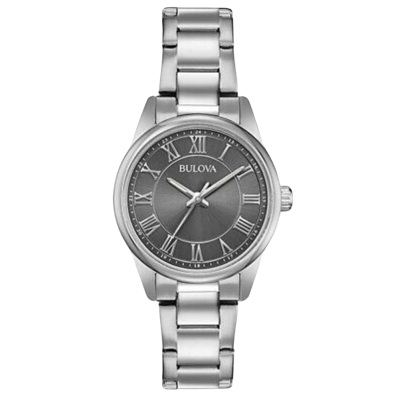 Bulova Classic para dama en acero inoxidable