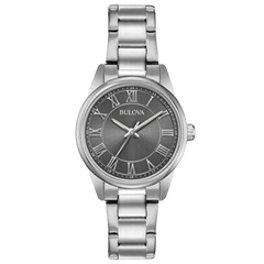 Bulova Classic para dama en acero inoxidable