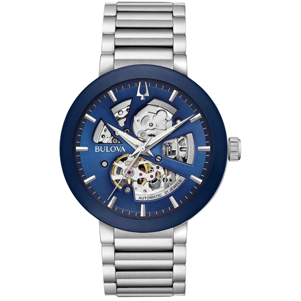 Bulova Futuro automático para caballero en acero inoxidable