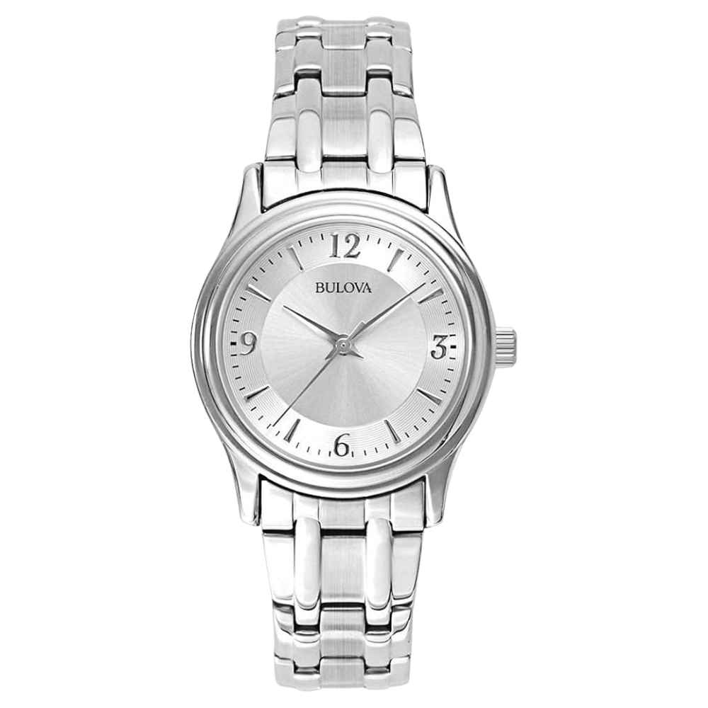 Bulova Classic para dama en acero inoxidable