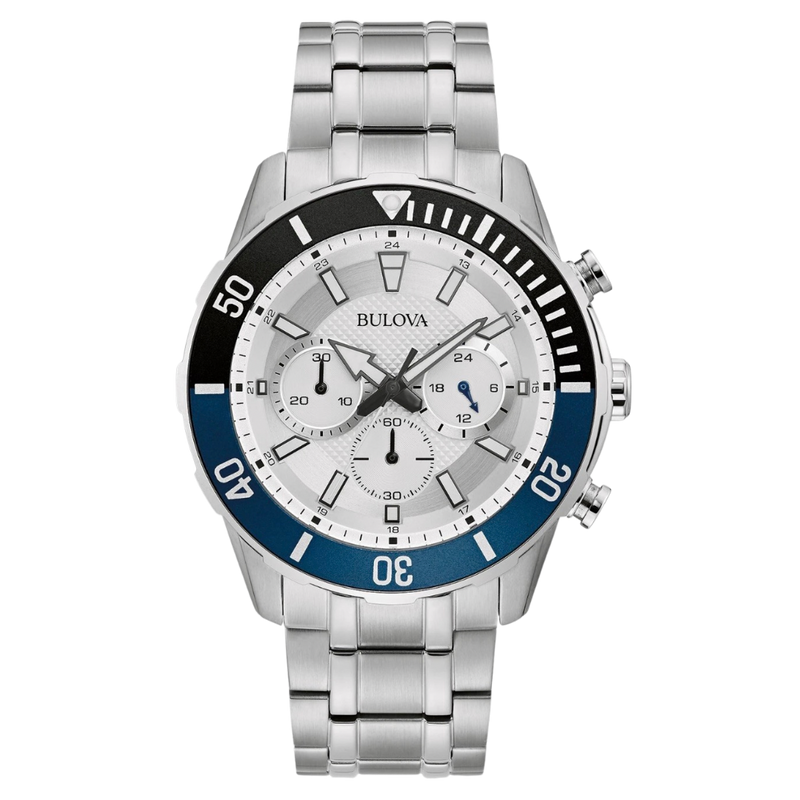 Bulova Classic para caballero en acero inoxidable