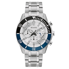 Bulova Classic para caballero en acero inoxidable