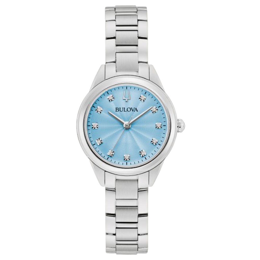 Bulova Sutton para dama en acero inoxidable