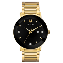 Bulova Futuro para caballero en acero inoxidable color dorado