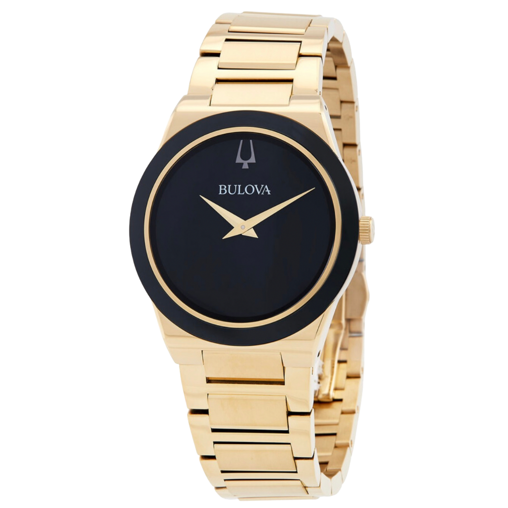 Bulova Millenia para caballero en acero inoxidable color dorado