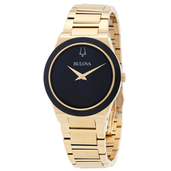 Bulova Millenia para caballero en acero inoxidable color dorado