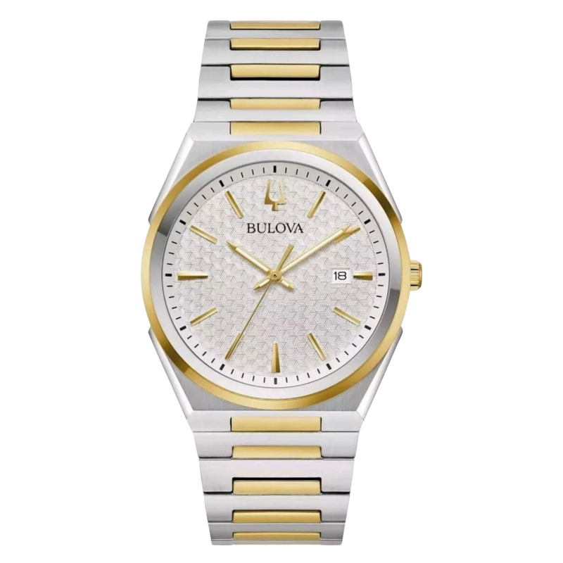Bulova Classic para caballero en acero inoxidable de dos tonos