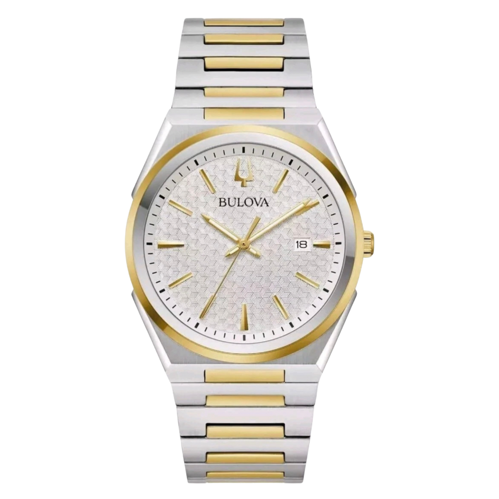 Bulova Classic para caballero en acero inoxidable de dos tonos
