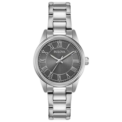 Bulova Classic Stainless Steel Women's Watch
