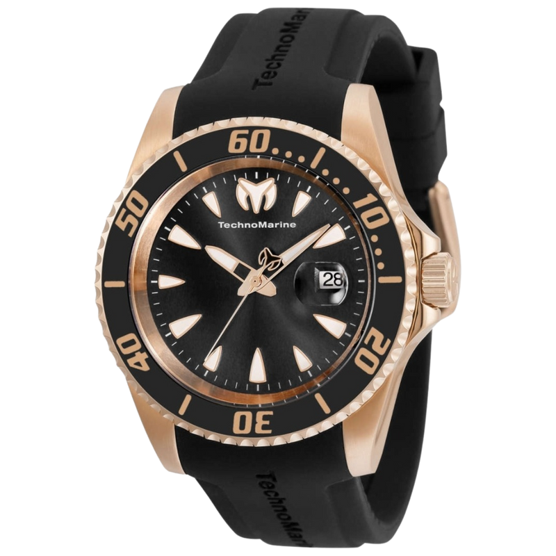 TechnoMarine Cruise Black Silicone Men's Watch