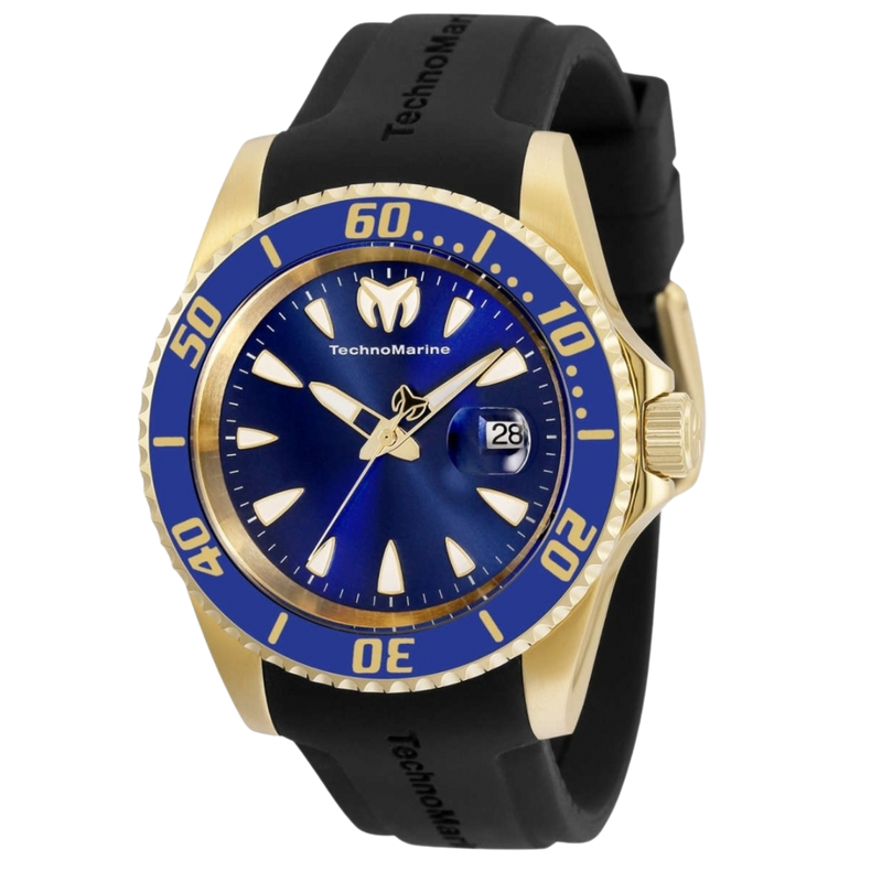 TechnoMarine Cruise Black Silicone Men's Watch