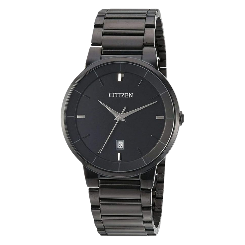Citizen Black Dial Black-plated Men's Watch