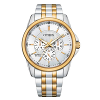 Citizen Silver Dial Two-tone Stainless Steel Men's Watch
