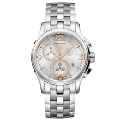 Hamilton Jazzmaster para caballero en acero inoxidable